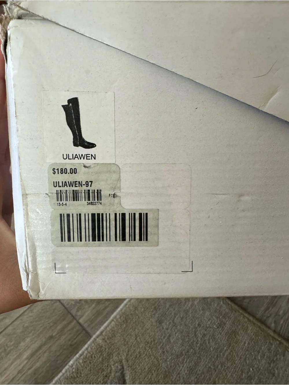 Black Over-the-Knee Zip Riding Boots
